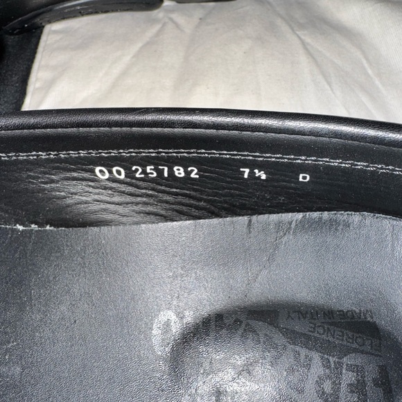 New Salvatore Ferragamo Sardegna Drivers Men's Black Shoes Size 7 1/2 - Picture 11 of 13